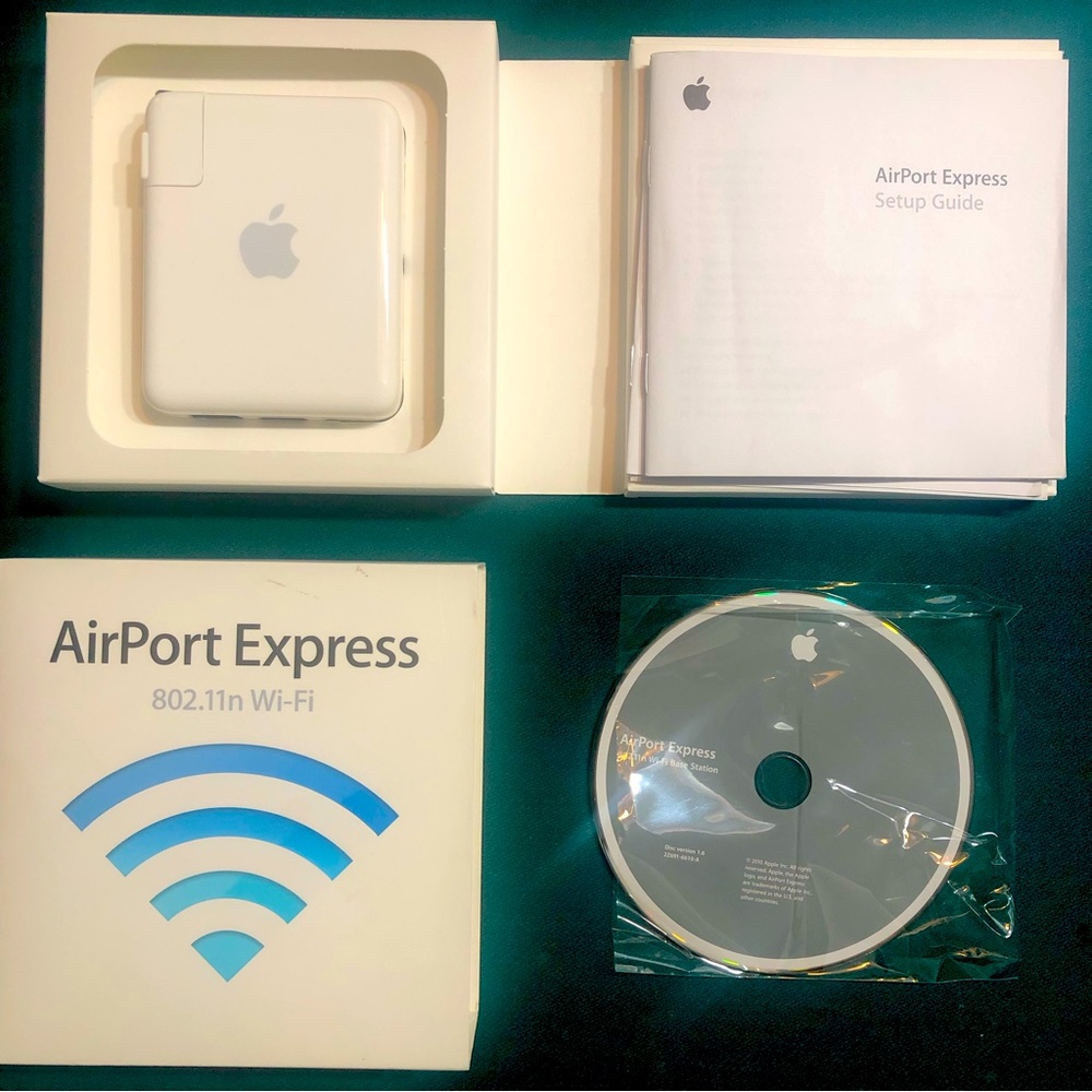 Apple Airport Express A1264 Portable 802.11n Wi-Fi Wireless Network Router